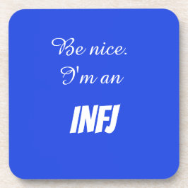 INFJ ハードプラスチック コースター