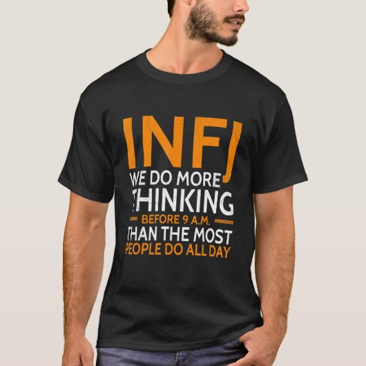 INFJ 思考 INFJ Tシャツ (正面)