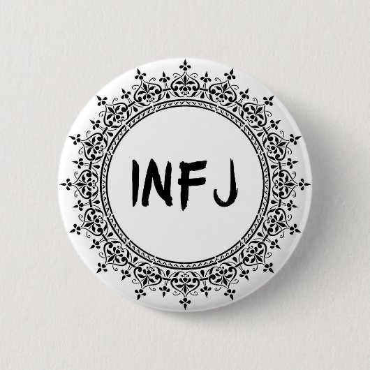 INFJ 缶バッジ (正面)