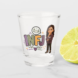 INFJ — A Guardiã das Ideias ショットグラス