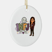 INFJ — A Guardiã das Ideias セラミックオーナメント (右)