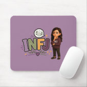 INFJ — A Guardiã das Ideias マウスパッド (マウス)