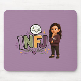 INFJ — A Guardiã das Ideias マウスパッド