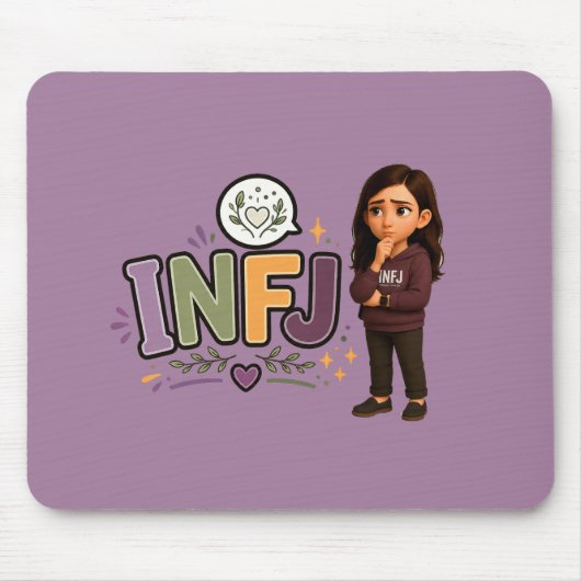 INFJ — A Guardiã das Ideias マウスパッド (正面)