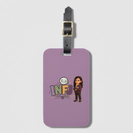INFJ — A Guardiã das Ideias ラゲッジタグ