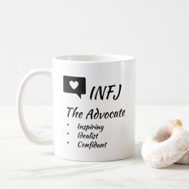 INFJ MBTIマイヤーズ-ブリッグス型指標人格 コーヒーマグカップ