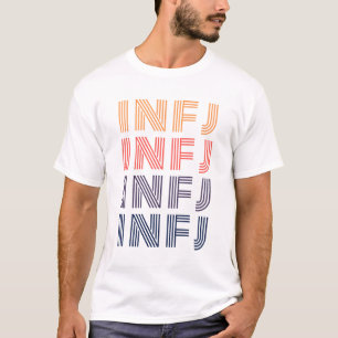 INFJ MBTI – アドボナーシップ – マイヤーズブリッグス Tシャツ