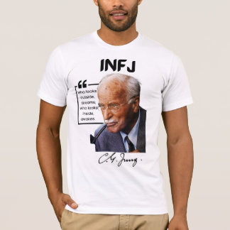 INFJ tシャツ-カール·ユング Tシャツ