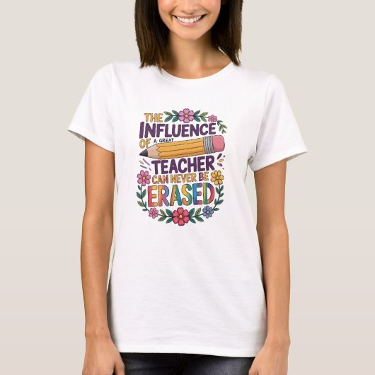 Influence Of Good Teacher Wisdom Tシャツ (正面)