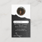 Influencer Hair Stylist Wig & Braid Stylists 名刺 (裏面)