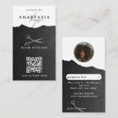 Influencer Hair Stylist Wig & Braid Stylists 名刺 (正面/裏面)