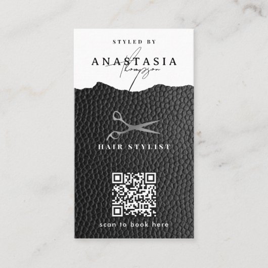 Influencer Hair Stylist Wig & Braid Stylists 名刺 (正面)