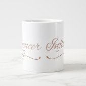 Influencer Script, Birthday Gift for Her Coffee ジャンボコーヒーマグカップ (正面)