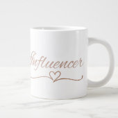 Influencer Script, Birthday Gift for Her Coffee ジャンボコーヒーマグカップ (右)