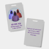 Info Security - カラー フーディー エシカルハッカー バッジ (正面＆裏面)