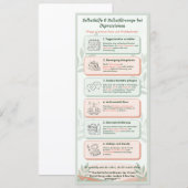 Infoblatt Depressionen für Klienten/Patienten 招待状 (正面/裏面)