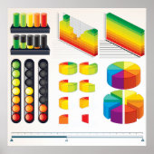 Infographic Elements and Data Visualization ポスター (正面)