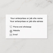 Informatic 名刺 (裏面)