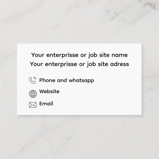 Informatic 名刺 (裏面)