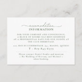 Information Card | English サンキューカード (正面)