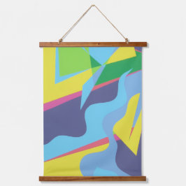 Information Highway Abstract Wall Tapestry 吊り下げ型タペストリー