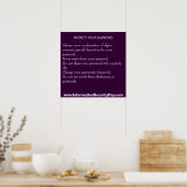 Information Security Day Poster ポスター (キッチン)