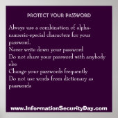 Information Security Day Poster ポスター (正面)