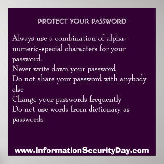 Information Security Day Poster ポスター