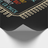 Information Technology Tech Technical Support Gift ラッピングペーパー (角)