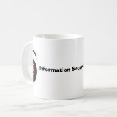 InfoSecDayのマグ コーヒーマグカップ (正面左)