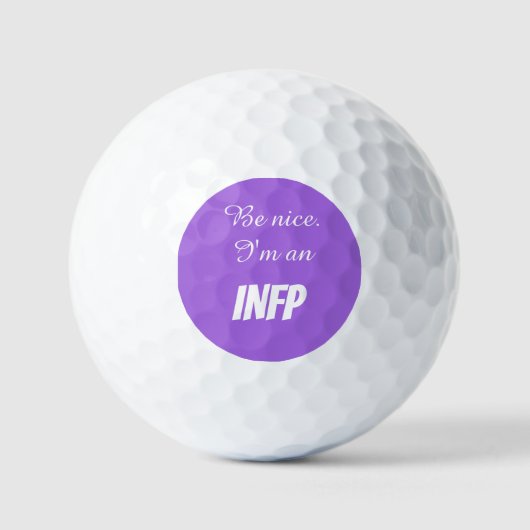 INFP ゴルフボール (正面)