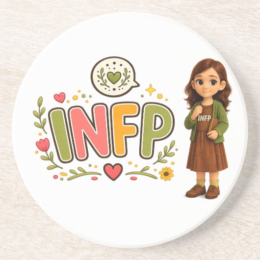 INFP — A Sonhadora Criativa コースター (正面)