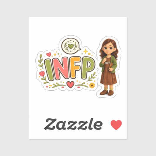 INFP — A Sonhadora Criativa シール (シート)