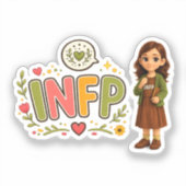 INFP — A Sonhadora Criativa シール (正面)
