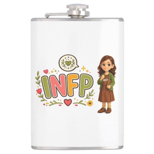 INFP — A Sonhadora Criativa フラスク (正面)