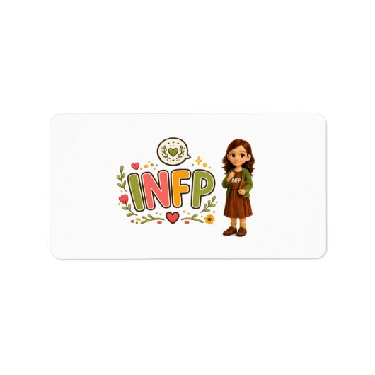 INFP — A Sonhadora Criativa ラベル (正面)