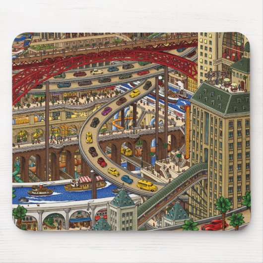 INFRASTRUCTURE マウスパッド (正面)