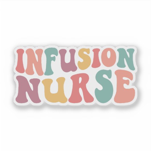 Infusion Nurse シール (正面)