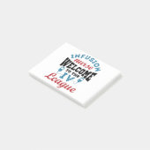 Infusion Nurse Welcome to the I.V. League ポストイット (アングル)