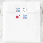 Infusion Therapy Nurse Sticker Pack - Infusion The スクエアシール (バッグ)