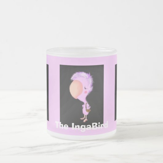 IngaBird フロストグラスマグカップ (中央)