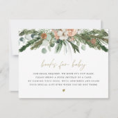 INGEコージスカンジナビア冬の本ベビーカード 招待状 (正面)