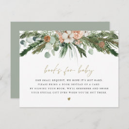 INGEコージスカンジナビア冬の本ベビーカード 招待状