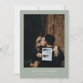 INGEスカンジナビア冬リースベビーシャワー 招待状 (裏面)