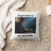 Ingenieria en sonido クッション (ブランケット)