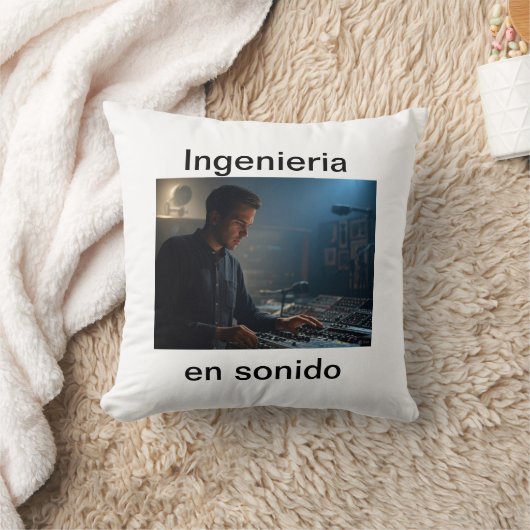 Ingenieria en sonido クッション (ブランケット)