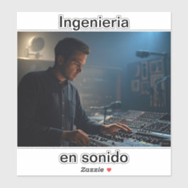 Ingenieria en sonido シール