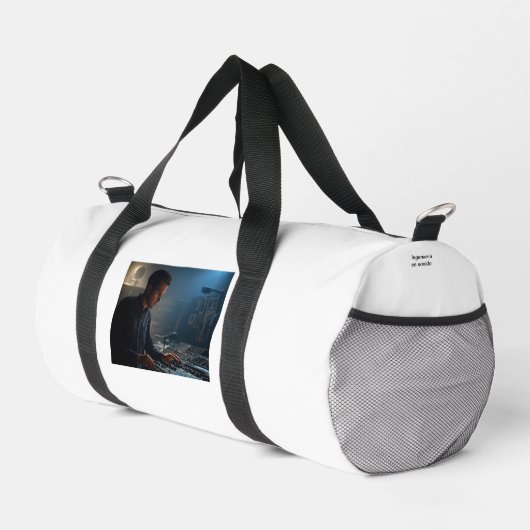 Ingenieria en sonido ダッフルバッグ (右コーナー)