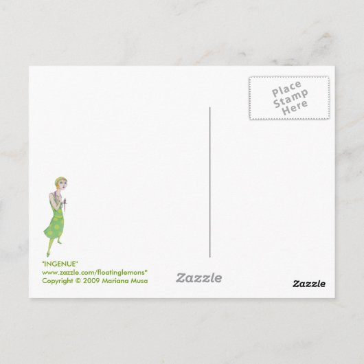 Ingenueはがき ポストカード (裏面)