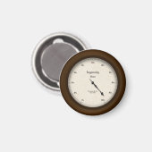 Ingenuity Meter Steampunk Machine Ageヴィンテージ マグネット (正面/裏面)